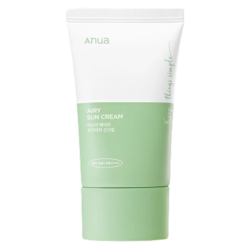 [10] ANUA – AIRY SUN CREAM SPF 50+ PA++++ 50ML