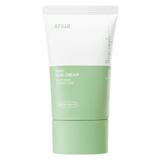 [10] ANUA – AIRY SUN CREAM SPF 50+ PA++++ 50ML