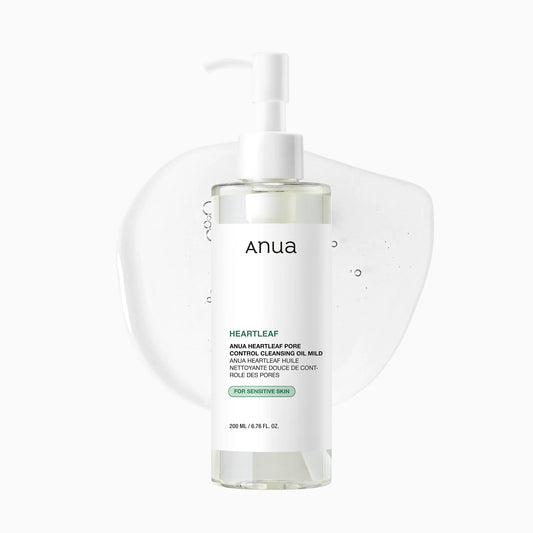 [01] ANUA - HEARLEAF PORE CONTROL CLEANSING OIL MILD 200ML