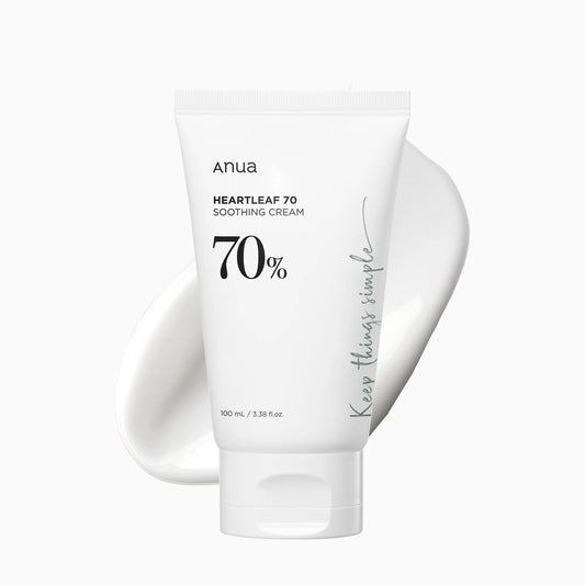 [09] ANUA - HEARTLEAF 70% SOOTHING CREAM 100ML