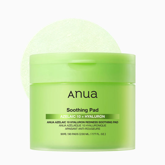 [03] ANUA – Azelaic 10 Hyaluron Redness Soothing Pad (90ea / 230ml)