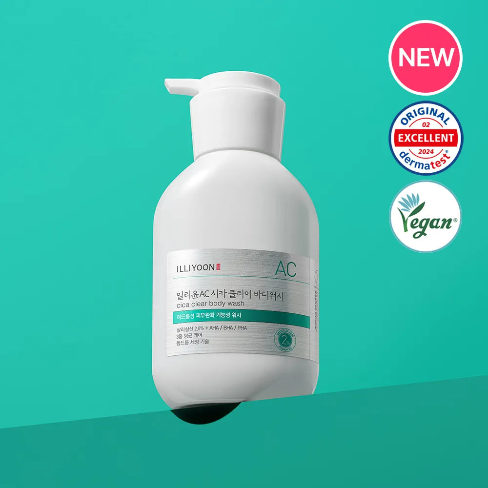 [13] ILLIYOON - CICA ACNE CLEAR BODY WASH 400ML