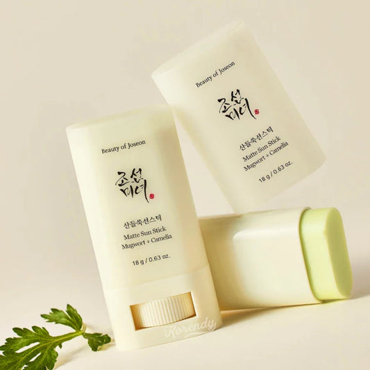 [10] BEAUTY OF JOSEON - MATTE SUN STICK : MUGWORT + CAMELIA 18G