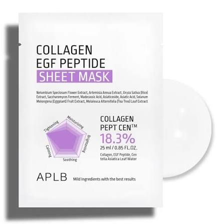 [07] APLB - COLLAGEN EGF PEPTIDE SHEET MASK 1EA