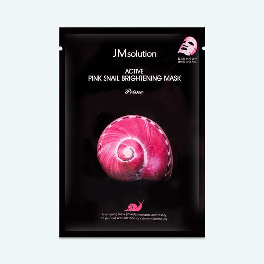 [07] JM SOLUTION - ACTIVE PINK SNAIL BRIGHTENING MASK