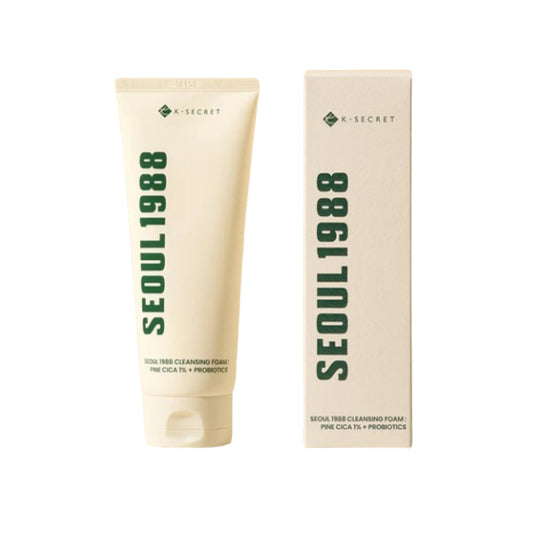 [02] KSECRET - SEOUL 1988 CLEANSING FOAM : PINE CICA 1% + PROBIOTICS 150ML