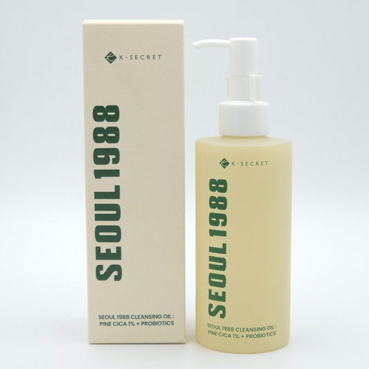 [01] KSECRET - SEOUL 1988 CLEANSING OIL : PINE CICA 1% + PROBIOTICS 200ML