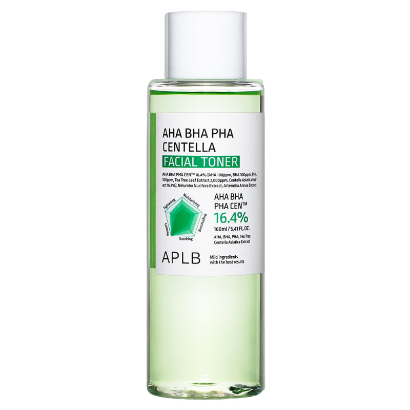 [03] APLB - AHA BHA PHA CENTELLA FACIAL TONER 160ML