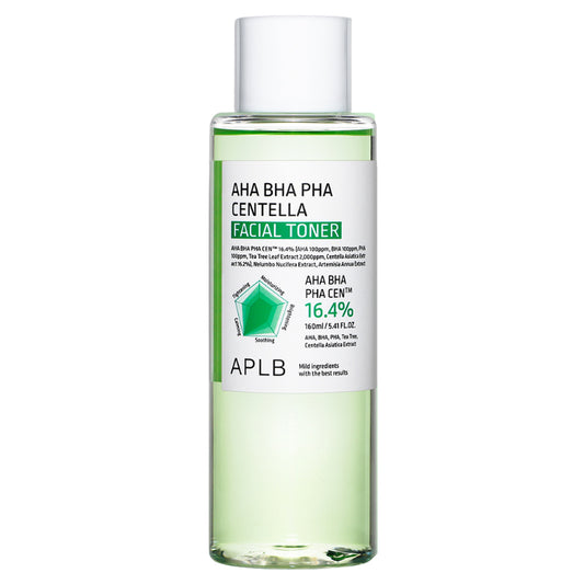 [03] APLB - AHA BHA PHA CENTELLA FACIAL TONER 160ML